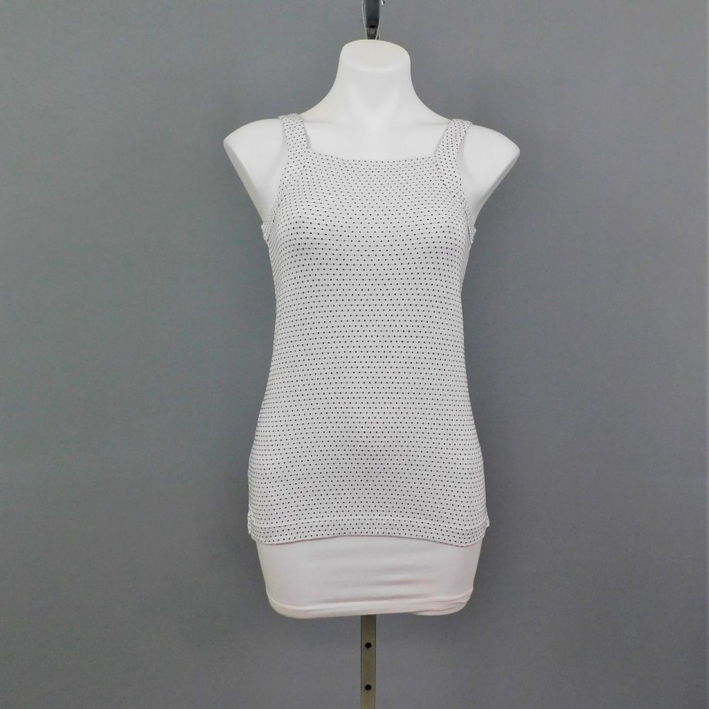 Loft Women Shirt‎ White Black XS